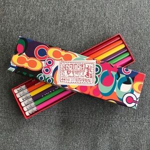 Coach collector’s item - set of 12 pencils